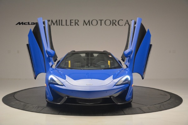 Used 2019 McLaren 570S Spider Convertible for sale $189,900 at Rolls-Royce Motor Cars Greenwich in Greenwich CT 06830 13