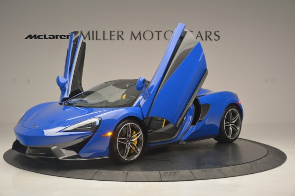 Used 2019 McLaren 570S Spider Convertible for sale $189,900 at Rolls-Royce Motor Cars Greenwich in Greenwich CT 06830 14