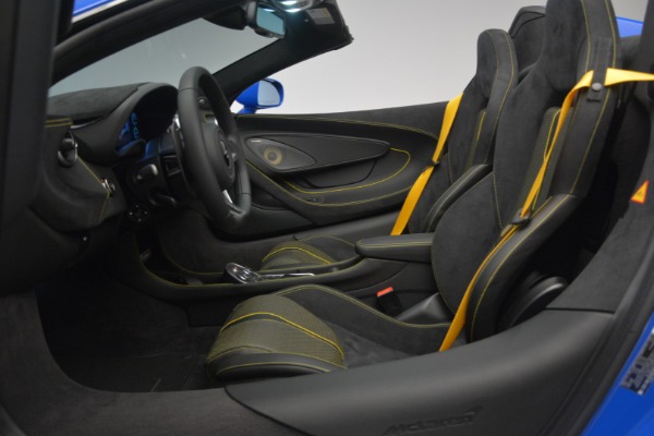 Used 2019 McLaren 570S Spider Convertible for sale Sold at Rolls-Royce Motor Cars Greenwich in Greenwich CT 06830 25