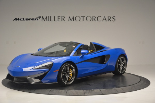 Used 2019 McLaren 570S Spider Convertible for sale $209,900 at Rolls-Royce Motor Cars Greenwich in Greenwich CT 06830 1