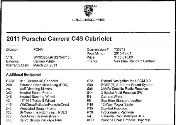 Used 2011 Porsche 911 Carrera 4S for sale Sold at Rolls-Royce Motor Cars Greenwich in Greenwich CT 06830 27