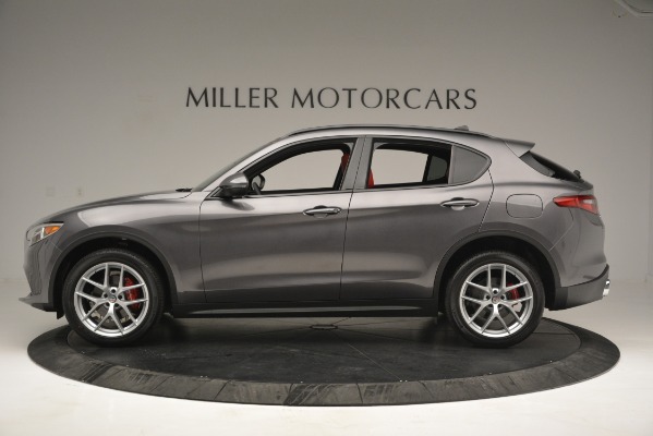 New 2019 Alfa Romeo Stelvio Sport Q4 for sale Sold at Rolls-Royce Motor Cars Greenwich in Greenwich CT 06830 3