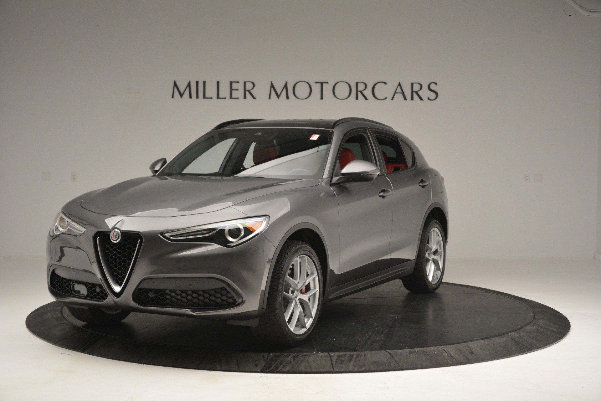 New 2019 Alfa Romeo Stelvio Sport Q4 for sale Sold at Rolls-Royce Motor Cars Greenwich in Greenwich CT 06830 1