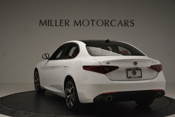 New 2019 Alfa Romeo Giulia Ti Q4 for sale Sold at Rolls-Royce Motor Cars Greenwich in Greenwich CT 06830 5