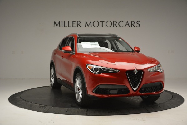New 2018 Alfa Romeo Stelvio Ti Lusso Q4 for sale Sold at Rolls-Royce Motor Cars Greenwich in Greenwich CT 06830 11