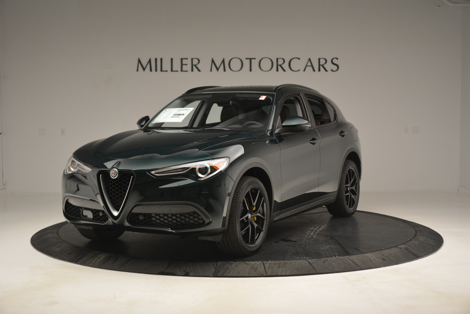 New 2019 Alfa Romeo Stelvio Sport Q4 for sale Sold at Rolls-Royce Motor Cars Greenwich in Greenwich CT 06830 1