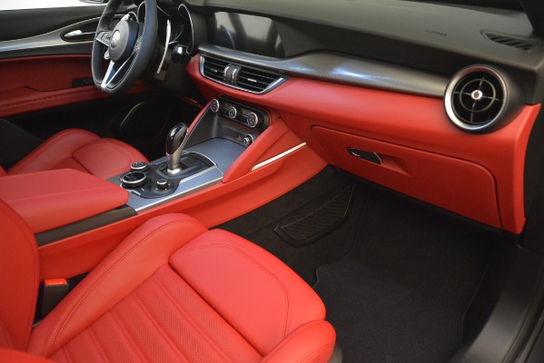 New 2019 Alfa Romeo Stelvio Ti Sport Q4 for sale Sold at Rolls-Royce Motor Cars Greenwich in Greenwich CT 06830 19