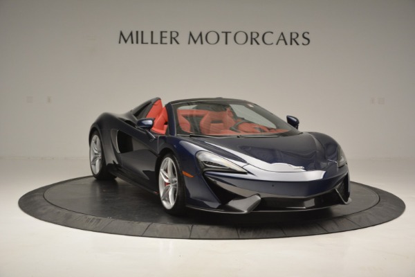 New 2019 McLaren 570S Spider Convertible for sale Sold at Rolls-Royce Motor Cars Greenwich in Greenwich CT 06830 11