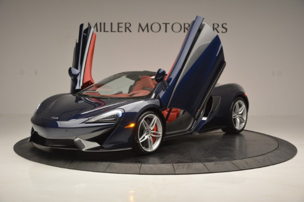 New 2019 McLaren 570S Spider Convertible for sale Sold at Rolls-Royce Motor Cars Greenwich in Greenwich CT 06830 14