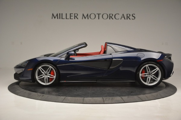 New 2019 McLaren 570S Spider Convertible for sale Sold at Rolls-Royce Motor Cars Greenwich in Greenwich CT 06830 3