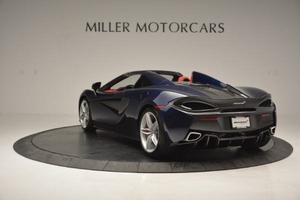 New 2019 McLaren 570S Spider Convertible for sale Sold at Rolls-Royce Motor Cars Greenwich in Greenwich CT 06830 5