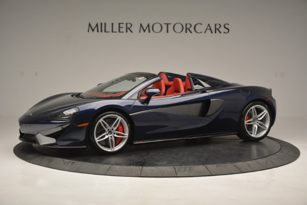 New 2019 McLaren 570S Spider Convertible for sale Sold at Rolls-Royce Motor Cars Greenwich in Greenwich CT 06830 1