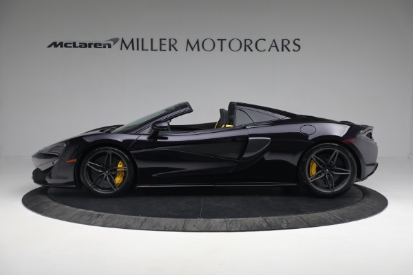 Used 2019 McLaren 570S Spider for sale Sold at Rolls-Royce Motor Cars Greenwich in Greenwich CT 06830 3