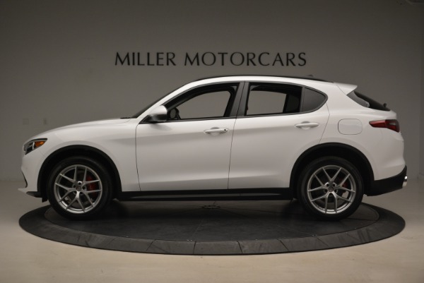 New 2019 Alfa Romeo Stelvio Ti Sport Q4 for sale Sold at Rolls-Royce Motor Cars Greenwich in Greenwich CT 06830 3