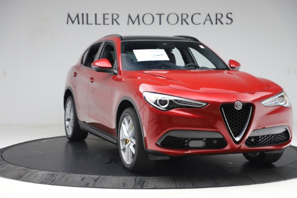 New 2019 Alfa Romeo Stelvio Ti Sport Q4 for sale Sold at Rolls-Royce Motor Cars Greenwich in Greenwich CT 06830 11