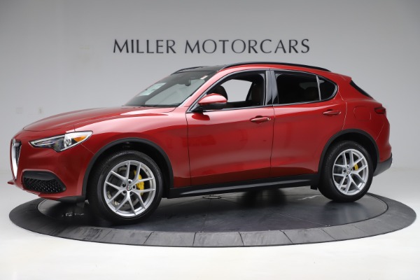 New 2019 Alfa Romeo Stelvio Ti Sport Q4 for sale Sold at Rolls-Royce Motor Cars Greenwich in Greenwich CT 06830 2