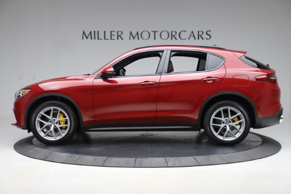 New 2019 Alfa Romeo Stelvio Ti Sport Q4 for sale Sold at Rolls-Royce Motor Cars Greenwich in Greenwich CT 06830 3