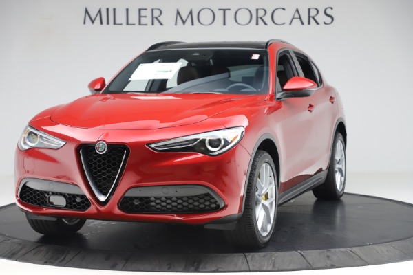 New 2019 Alfa Romeo Stelvio Ti Sport Q4 for sale Sold at Rolls-Royce Motor Cars Greenwich in Greenwich CT 06830 1