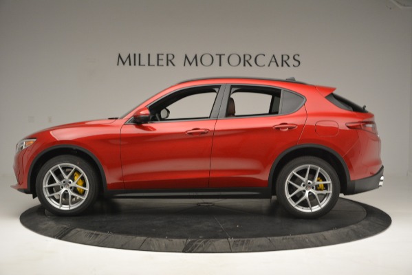 New 2019 Alfa Romeo Stelvio Ti Sport Q4 for sale Sold at Rolls-Royce Motor Cars Greenwich in Greenwich CT 06830 3