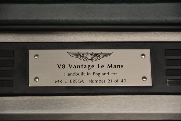 Used 1999 Aston Martin V8 Vantage LeMans V600 for sale Sold at Rolls-Royce Motor Cars Greenwich in Greenwich CT 06830 19