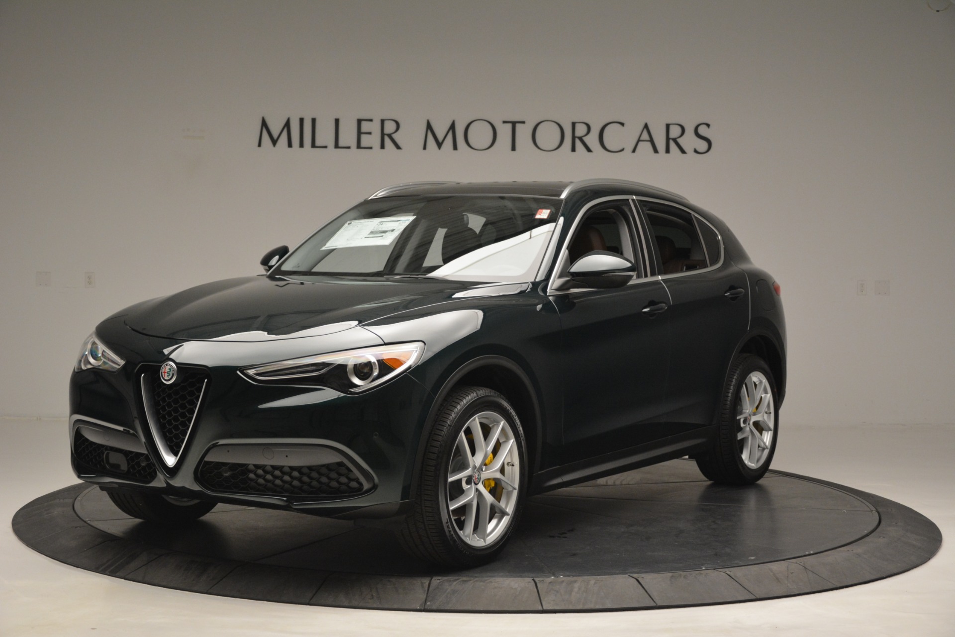 New 2019 Alfa Romeo Stelvio Q4 for sale Sold at Rolls-Royce Motor Cars Greenwich in Greenwich CT 06830 1