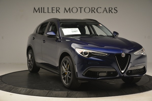 New 2019 Alfa Romeo Stelvio Sport Q4 for sale Sold at Rolls-Royce Motor Cars Greenwich in Greenwich CT 06830 11