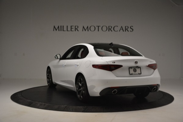 New 2019 Alfa Romeo Giulia Ti Sport Q4 for sale Sold at Rolls-Royce Motor Cars Greenwich in Greenwich CT 06830 5