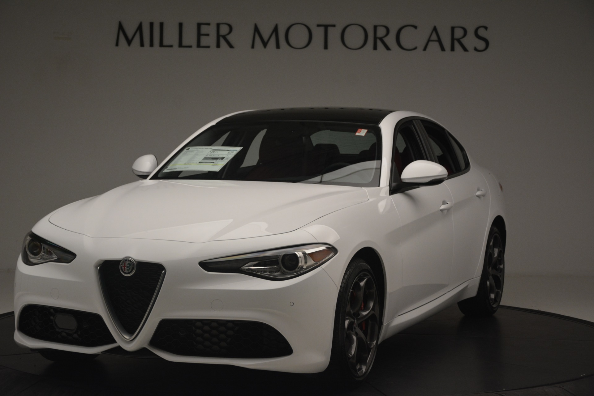 New 2019 Alfa Romeo Giulia Ti Sport Q4 for sale Sold at Rolls-Royce Motor Cars Greenwich in Greenwich CT 06830 1