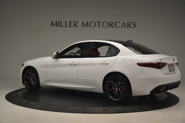 New 2019 Alfa Romeo Giulia Ti Sport Q4 for sale Sold at Rolls-Royce Motor Cars Greenwich in Greenwich CT 06830 4