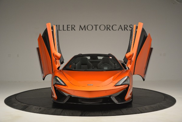 New 2019 McLaren 570S Spider Convertible for sale Sold at Rolls-Royce Motor Cars Greenwich in Greenwich CT 06830 12