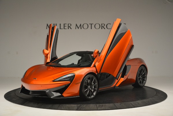 New 2019 McLaren 570S Spider Convertible for sale Sold at Rolls-Royce Motor Cars Greenwich in Greenwich CT 06830 13