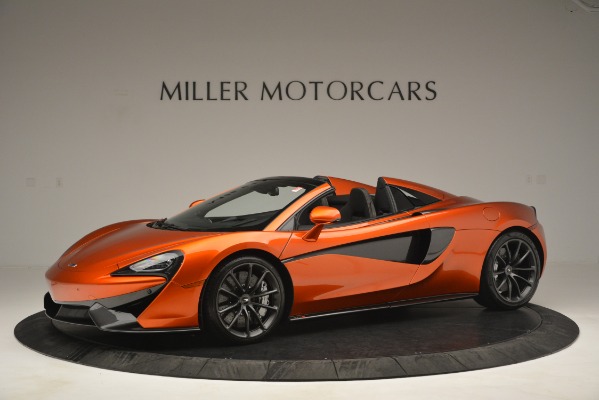New 2019 McLaren 570S Spider Convertible for sale Sold at Rolls-Royce Motor Cars Greenwich in Greenwich CT 06830 2