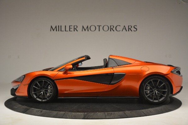 New 2019 McLaren 570S Spider Convertible for sale Sold at Rolls-Royce Motor Cars Greenwich in Greenwich CT 06830 3