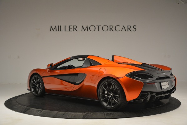 New 2019 McLaren 570S Spider Convertible for sale Sold at Rolls-Royce Motor Cars Greenwich in Greenwich CT 06830 4
