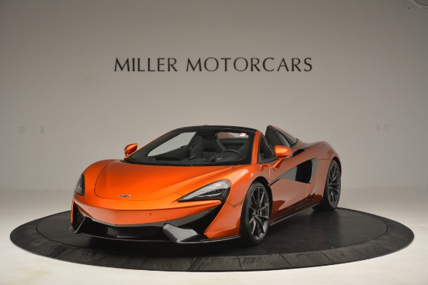 New 2019 McLaren 570S Spider Convertible for sale Sold at Rolls-Royce Motor Cars Greenwich in Greenwich CT 06830 1