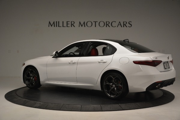 New 2019 Alfa Romeo Giulia Ti Sport Q4 for sale Sold at Rolls-Royce Motor Cars Greenwich in Greenwich CT 06830 4