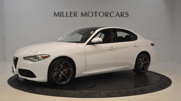 New 2019 Alfa Romeo Giulia Ti Sport Q4 for sale Sold at Rolls-Royce Motor Cars Greenwich in Greenwich CT 06830 2