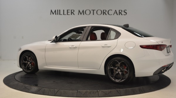 New 2019 Alfa Romeo Giulia Ti Sport Q4 for sale Sold at Rolls-Royce Motor Cars Greenwich in Greenwich CT 06830 4