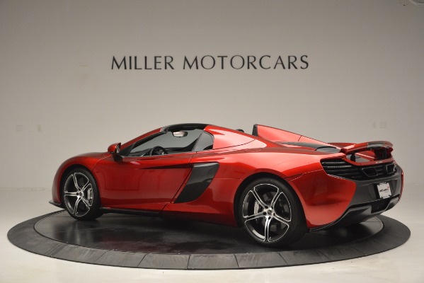 Used 2015 McLaren 650S Spider for sale Sold at Rolls-Royce Motor Cars Greenwich in Greenwich CT 06830 4