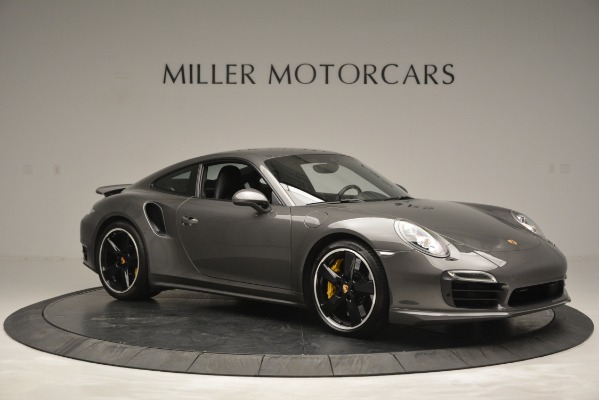 Used 2015 Porsche 911 Turbo S for sale Sold at Rolls-Royce Motor Cars Greenwich in Greenwich CT 06830 10