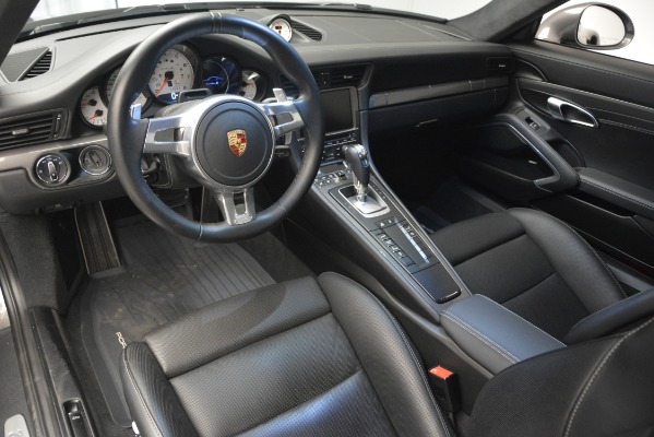 Used 2015 Porsche 911 Turbo S for sale Sold at Rolls-Royce Motor Cars Greenwich in Greenwich CT 06830 14