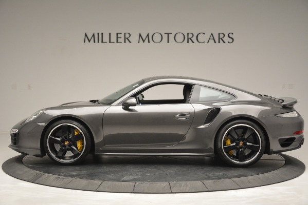 Used 2015 Porsche 911 Turbo S for sale Sold at Rolls-Royce Motor Cars Greenwich in Greenwich CT 06830 3