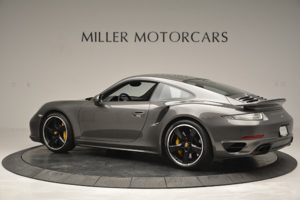 Used 2015 Porsche 911 Turbo S for sale Sold at Rolls-Royce Motor Cars Greenwich in Greenwich CT 06830 4