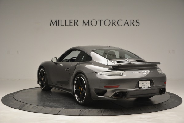 Used 2015 Porsche 911 Turbo S for sale Sold at Rolls-Royce Motor Cars Greenwich in Greenwich CT 06830 5