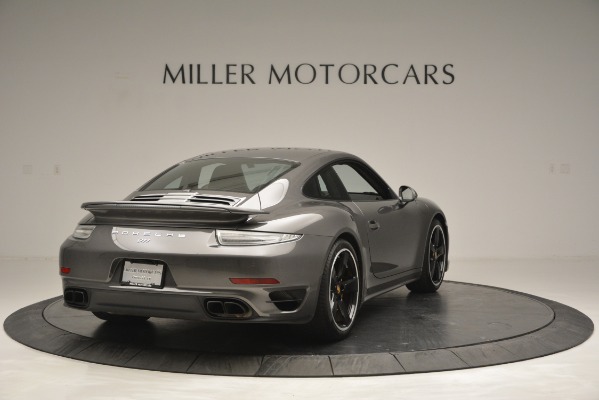 Used 2015 Porsche 911 Turbo S for sale Sold at Rolls-Royce Motor Cars Greenwich in Greenwich CT 06830 7