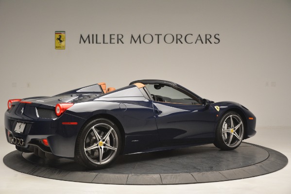 Used 2014 Ferrari 458 Spider for sale Sold at Rolls-Royce Motor Cars Greenwich in Greenwich CT 06830 8