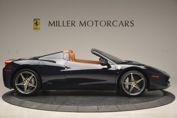 Used 2014 Ferrari 458 Spider for sale Sold at Rolls-Royce Motor Cars Greenwich in Greenwich CT 06830 9