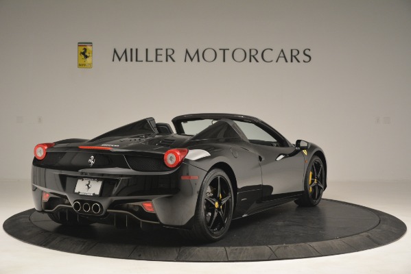 Used 2013 Ferrari 458 Spider for sale Sold at Rolls-Royce Motor Cars Greenwich in Greenwich CT 06830 7