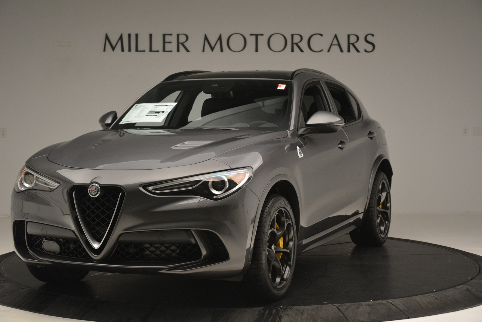 New 2019 Alfa Romeo Stelvio Quadrifoglio for sale Sold at Rolls-Royce Motor Cars Greenwich in Greenwich CT 06830 1
