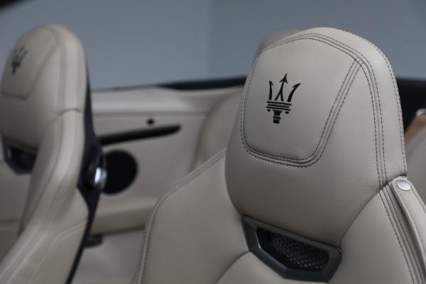 Used 2019 Maserati GranTurismo Sport Convertible for sale Sold at Rolls-Royce Motor Cars Greenwich in Greenwich CT 06830 25